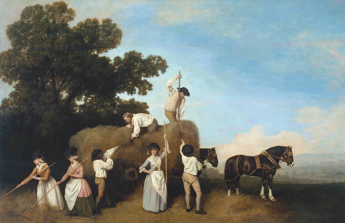 Haymakers — George Stubbs, 1785 (Tate Britain)