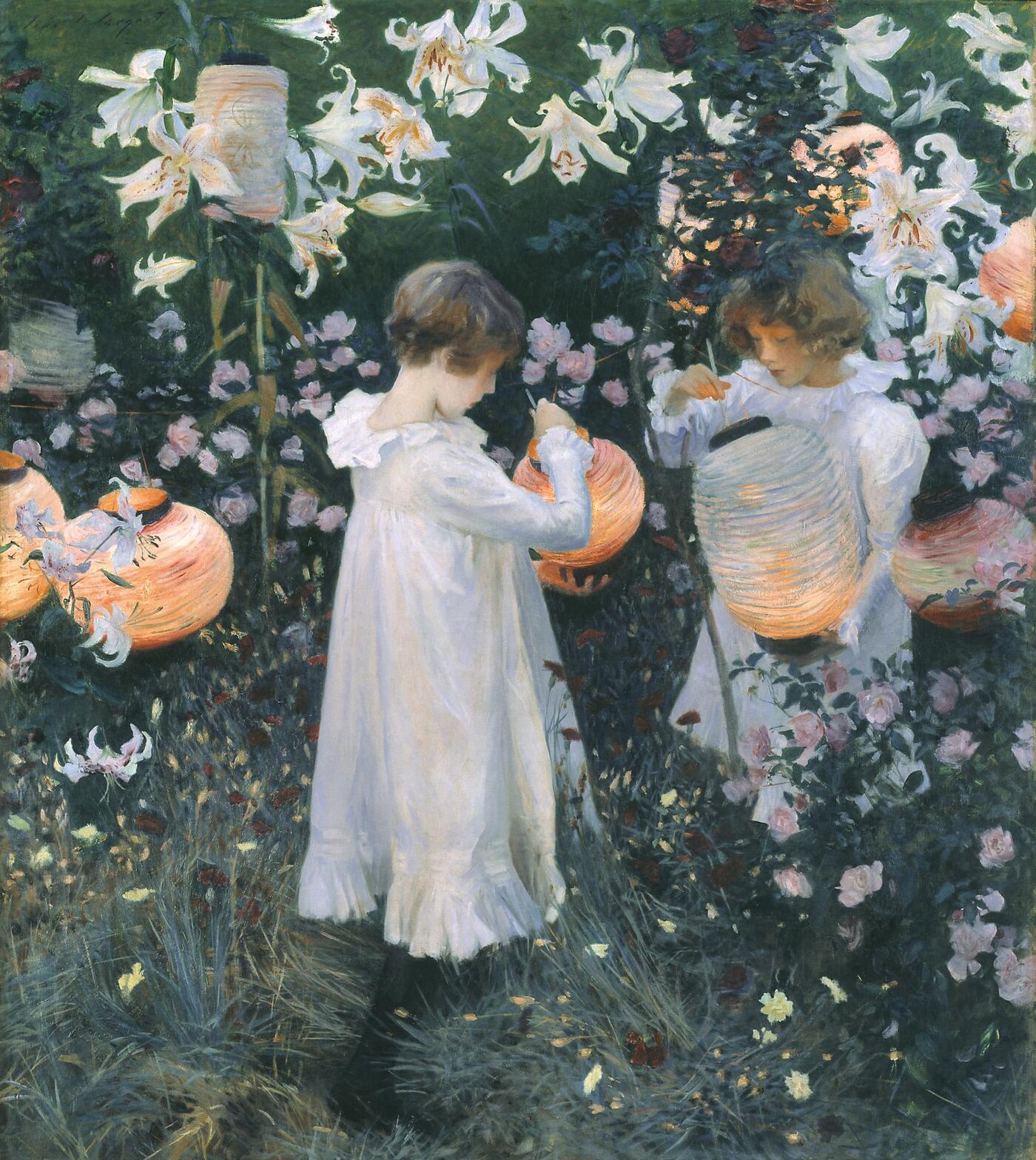 Carnation, Lily, Lily, Rose — John Singer Sargent, 1885–6 (Tate Britain)