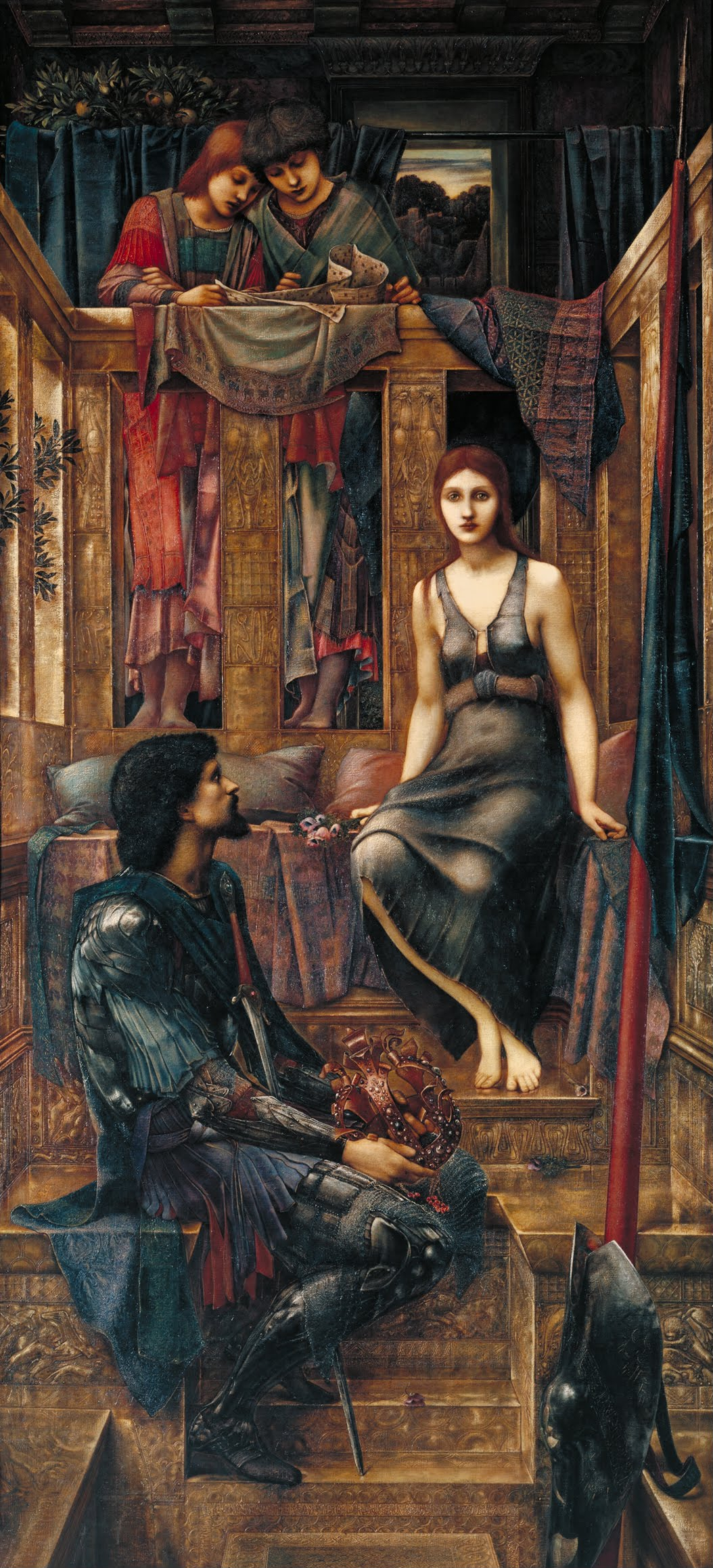 King Cophetua and the Beggar Maid — Edward Burne-Jones, 1884 (Tate Britain)