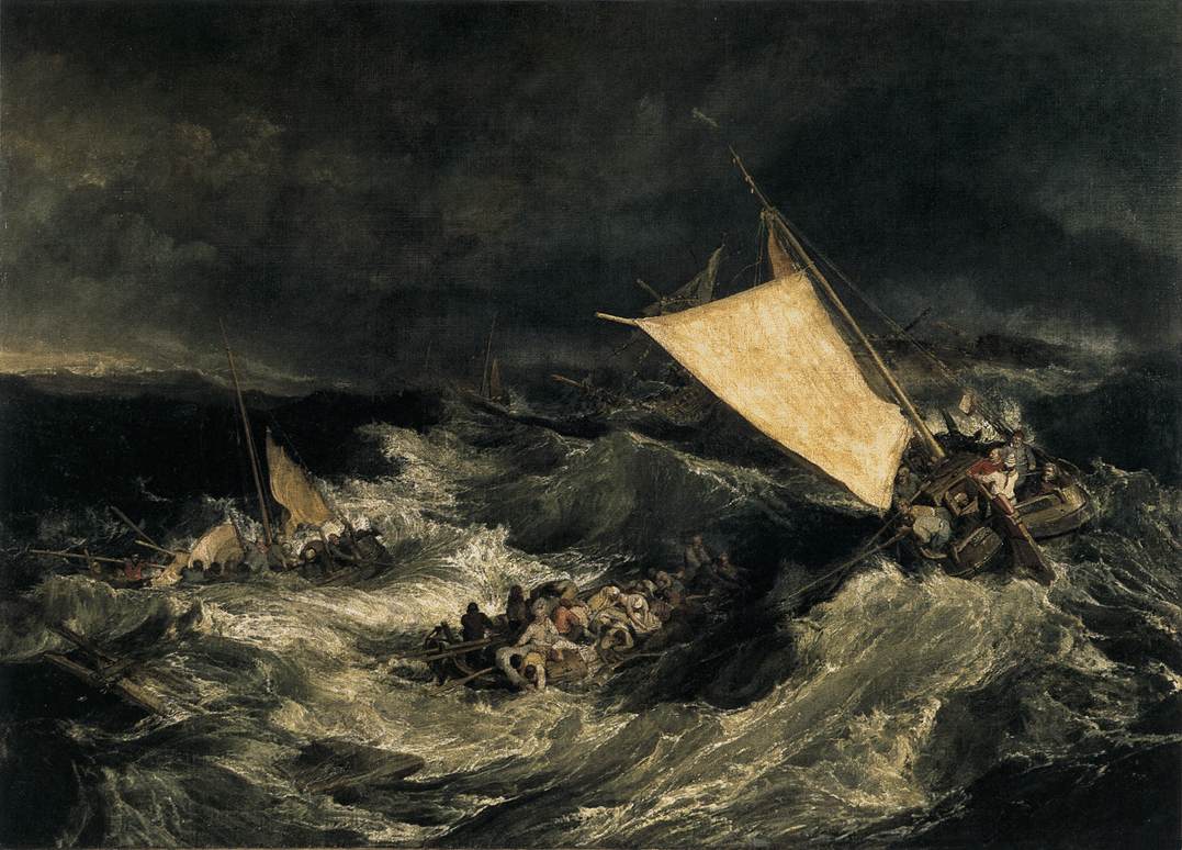 The Shipwreck — J.M.W. Turner, 1805 (Tate Britain)